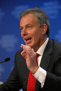Former PM Tony Blair Image: (c) World Economic Forum