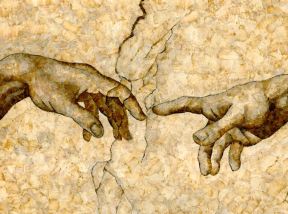 The Creation of Adam by Michaelangelo
