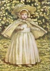 little girl in white - Greenaway