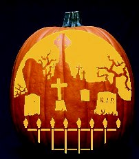 pumpkin graveyard