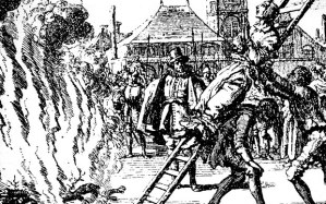 witch burning