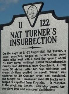 Nat Turner marker