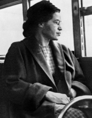 Rosa Parks On Bus