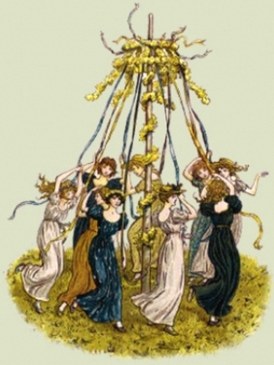 Maypole Dancers