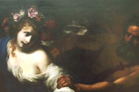 The Rape of Persephone by Simone Pignoni c 1650