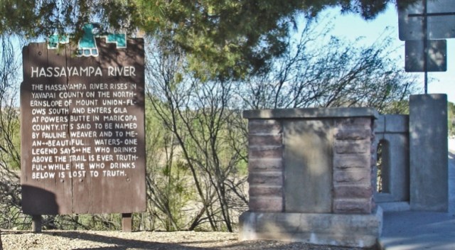 Hassayamap river sign