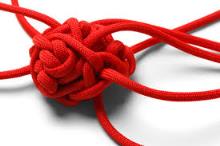 Shoe laces knot