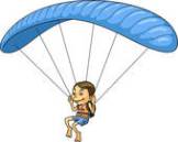skydiving girl