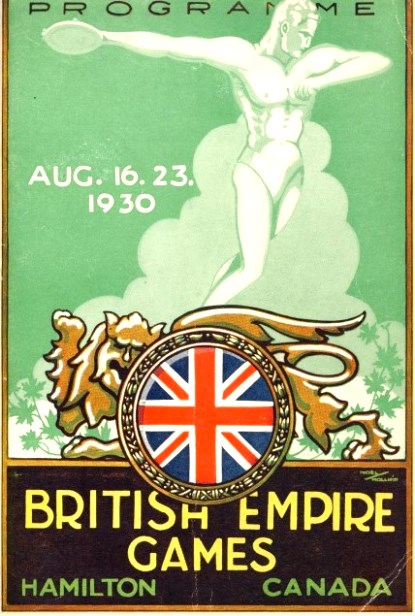 British_Empire_Games_programme_Philip_Barker 1930