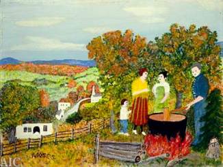 Grandma Moses painting