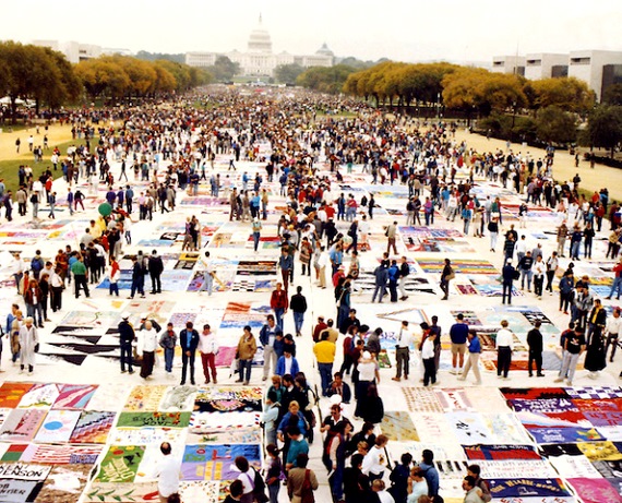 AIDS Quilt - Washington, DC 1987