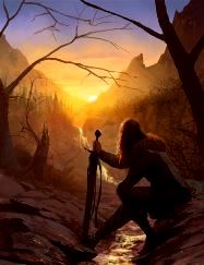 warrior-in-silhouette