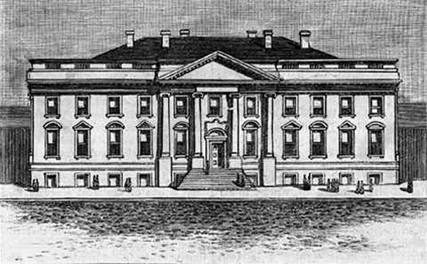 executive-mansion-etching-c-1800