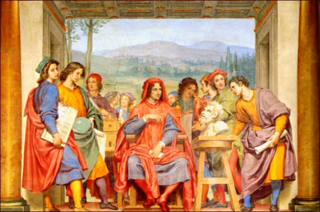 lorenzo-il-magnifico-admiring-michelangelos-faun-by-ottavio-vannini