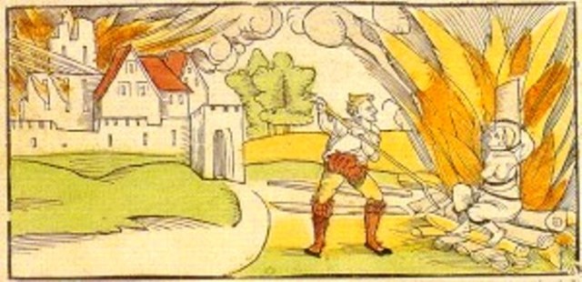 Witch burning in Schiltach, Germany (1533).jpg
